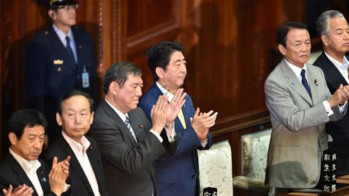 Japan’s Lower House passes security bill - ảnh 1